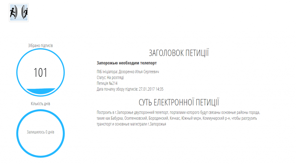 Сервіс електронних петицій у Запоріжжі. Що реалізували за 4 роки?