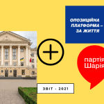 ЗВІТ - 2021: Що робила «Опозиційна платформа — За життя» та «Партія Шарія»